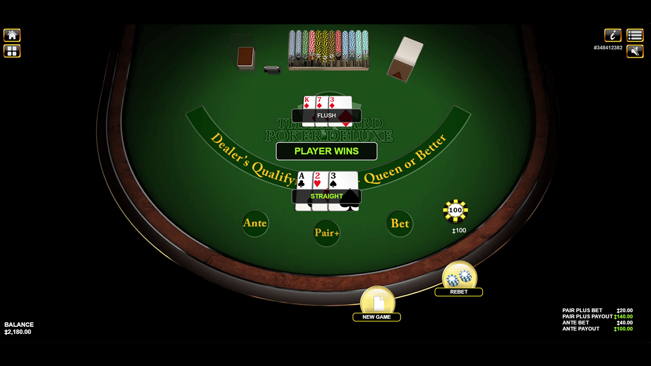 Slot online Three Card Poker Deluxe
